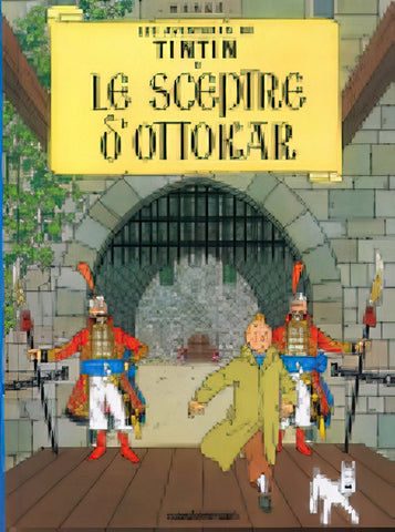Tintin - Le Sceptre d'Ottokar Tintin in French