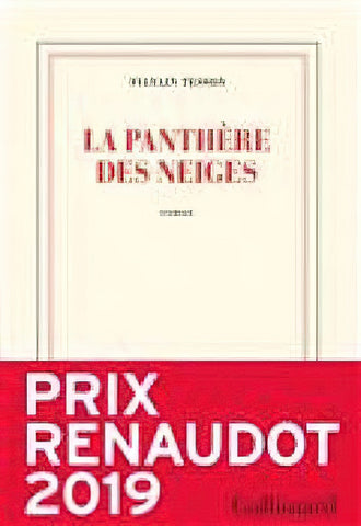 La Panthere des Neiges (Prix Renaudot 2019)