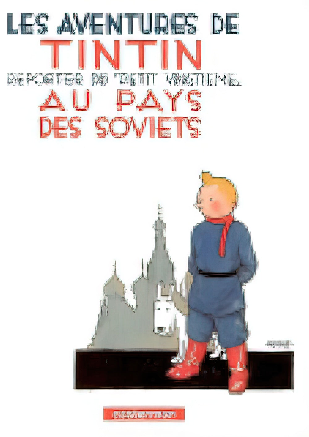 Tintin au pays des Soviets  small format