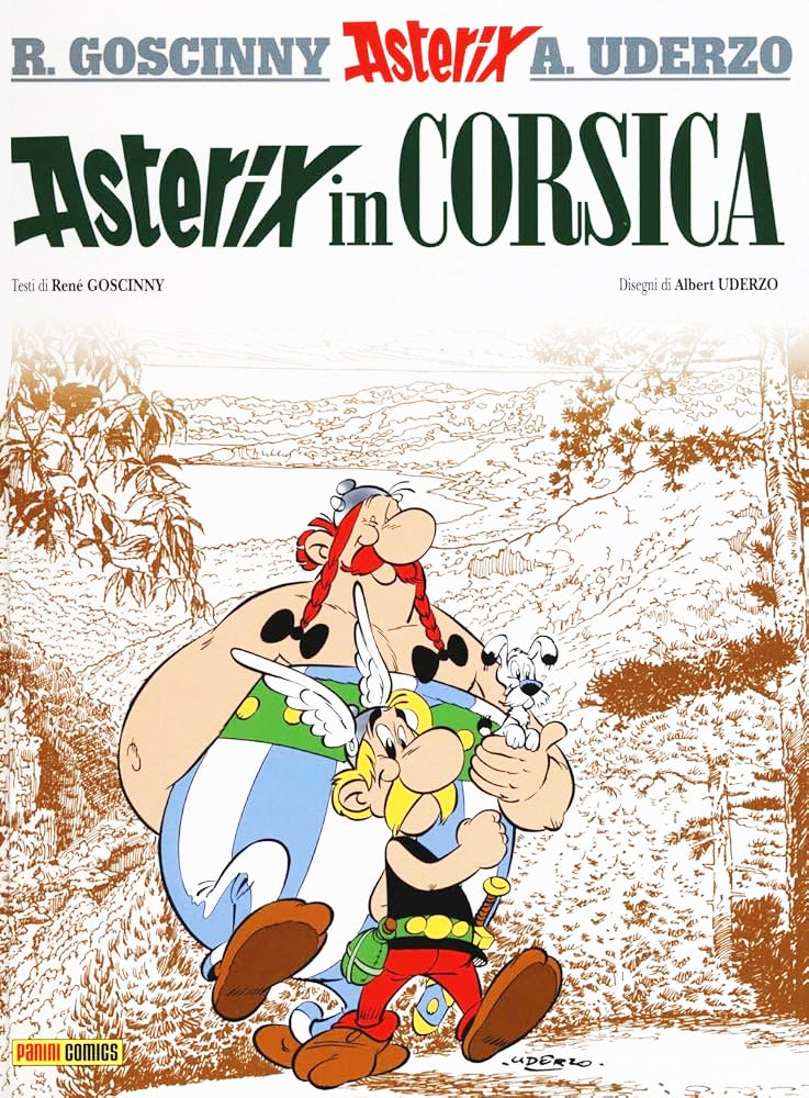 Asterix in Italian: Asterix in Corsica